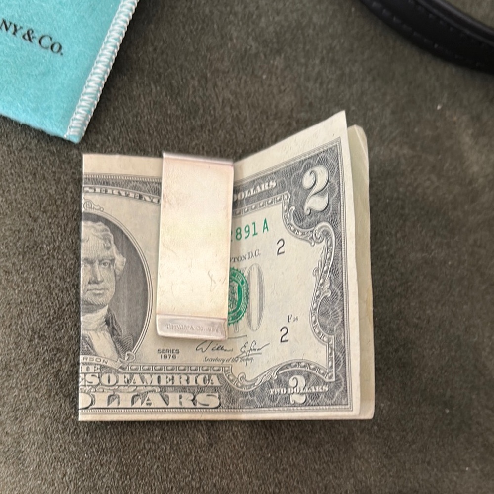 Tiffany & Co Silver Money Clip